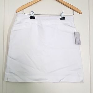 White Stretch Skort, Croft&Barrow, size 6
